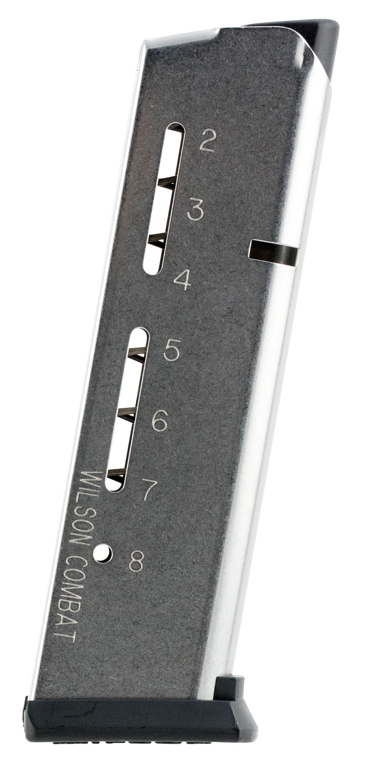Wilson Combat Series 47 for 1911 Handgun Magazine .45 Elite Tactical - ETM Base Pad 8/rd