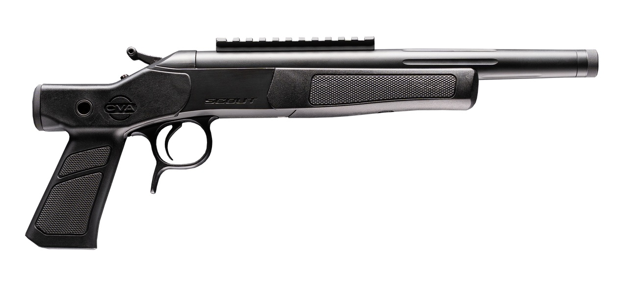 CVA Scout XP Pistol .350 Legend Single Shot 11.5" Threaded Fluted Stainless Steel Barrel w/Graphite Black Stock
