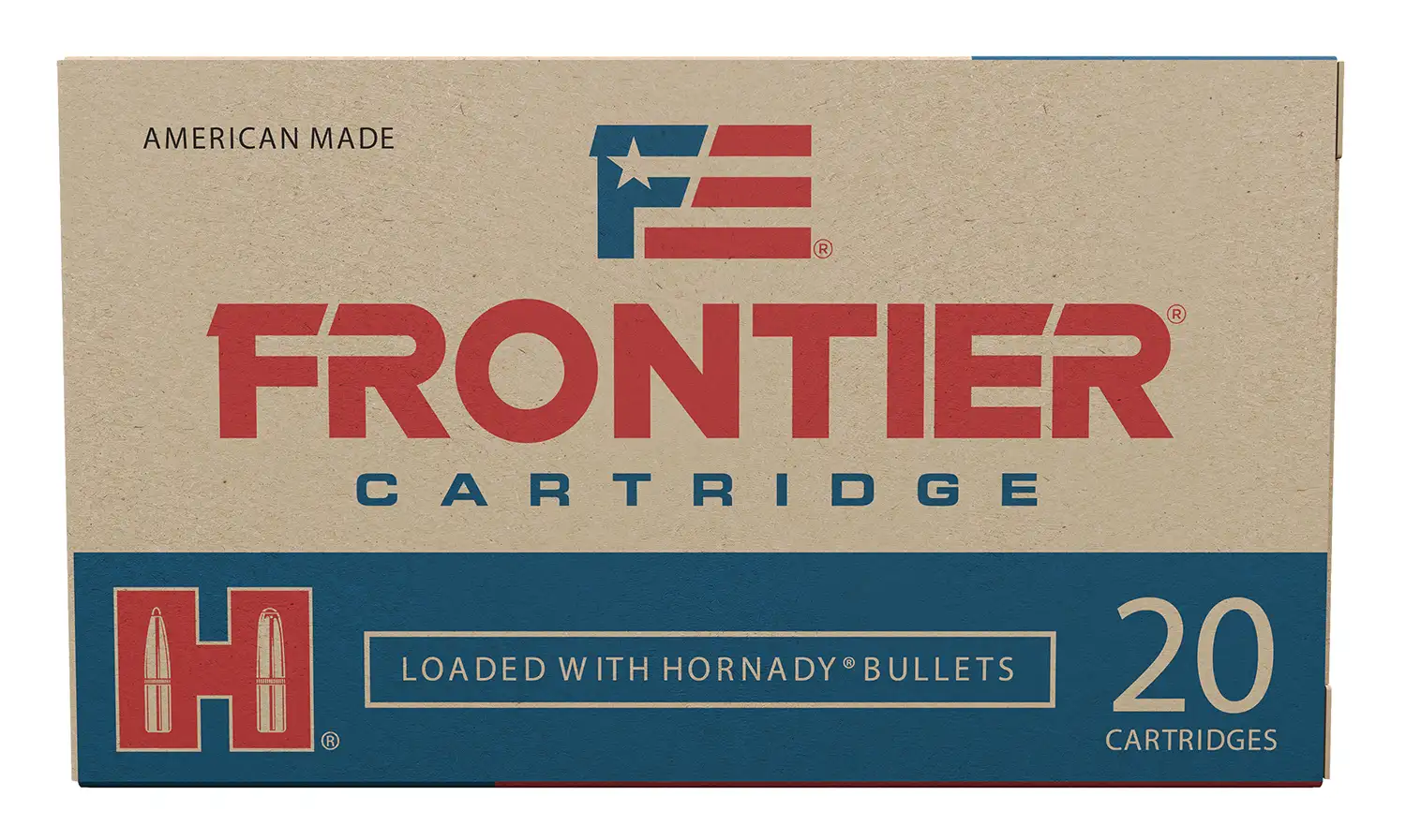 Frontier Cartridge Hornady Frontier Rifle Ammunition 338 ARC 285gr FMJ 1050 fps 20/ct