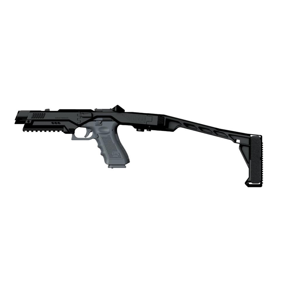 2nd Amendment 1791 LLC Roni Corporation Nano Roni Glock 17/19/19X/22/23/25/31/32/45 Gen 3-5 Black with Brace
