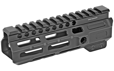 Midwest Industries Combat Rail One Piece Free Float M-LOK Handguard 6" Black