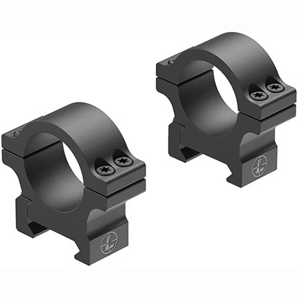 Leupold Open Range Cross-Slot Rings 1" Low Matte