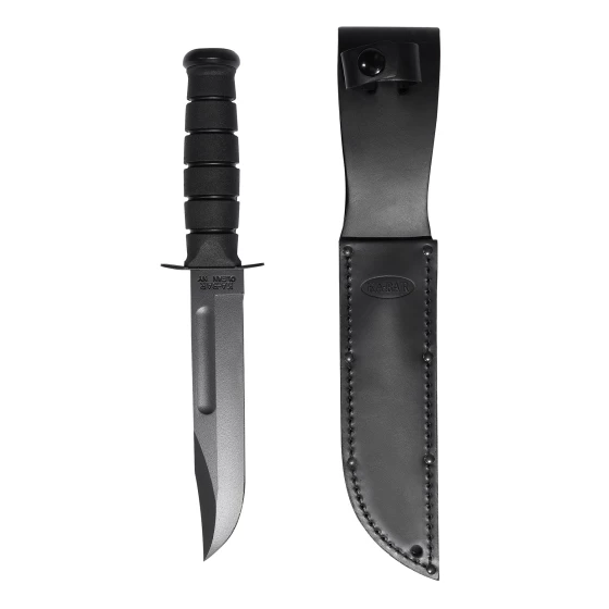KBA KA-BAR FULL SIZE BLK LEATH