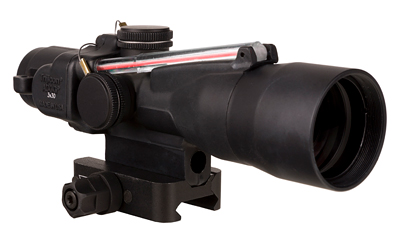 TrijiconInc. Trijicon Compact ACOG 3x30 Rifle Scope Red Chevron .223/62gr. w/ Mount Illuminated Black