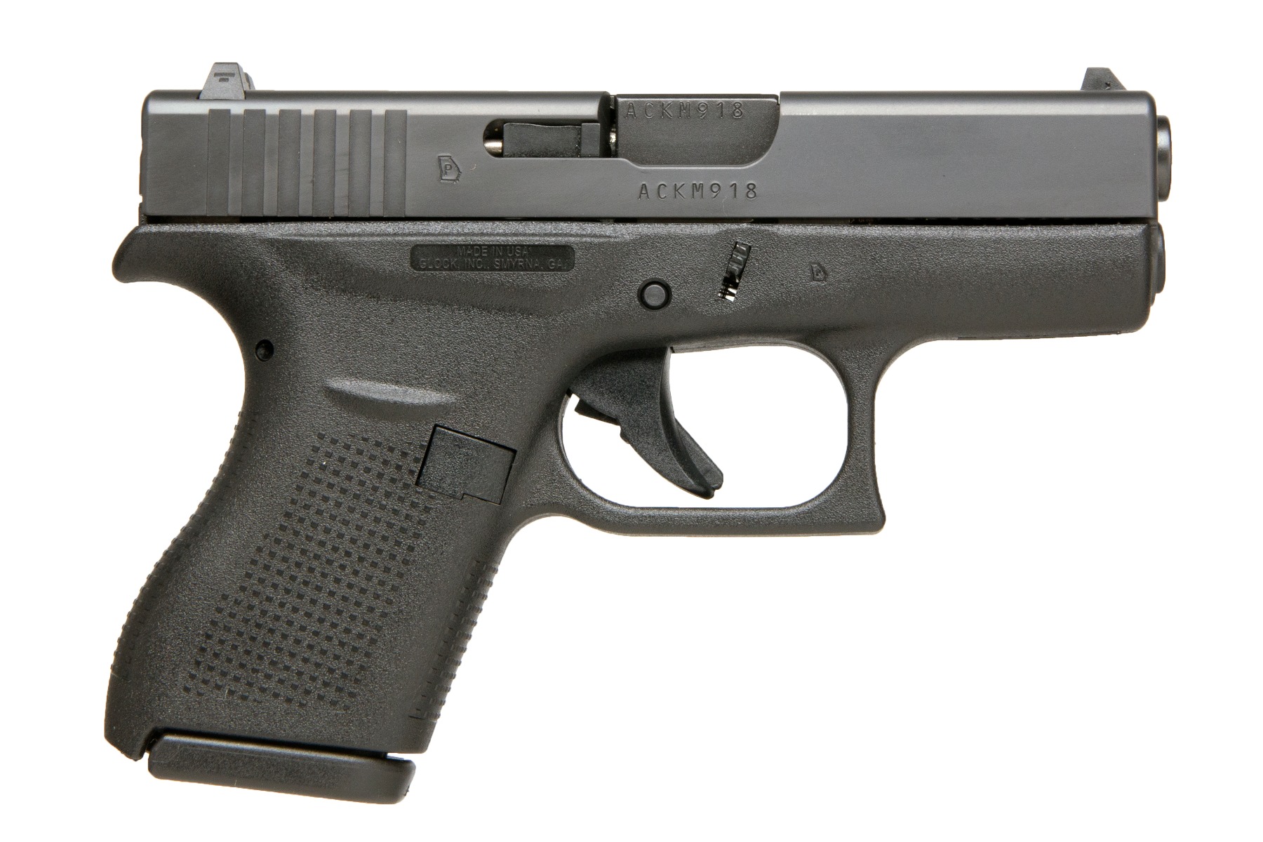 Glock GLKLE 42 US 380 FS 6RD