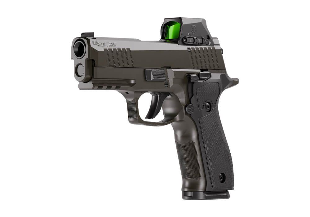 Sig Sauer P226 XCarry Legion Handgun 9mm Luger 18rd Magazines(3) 3.8" Barrel DA/SA Red Dot Legion Grey Cerakote