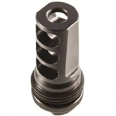 SilencerCo ASR Muzzle Brake .30 Cal/7.62mm 5/8-24 Thread Black