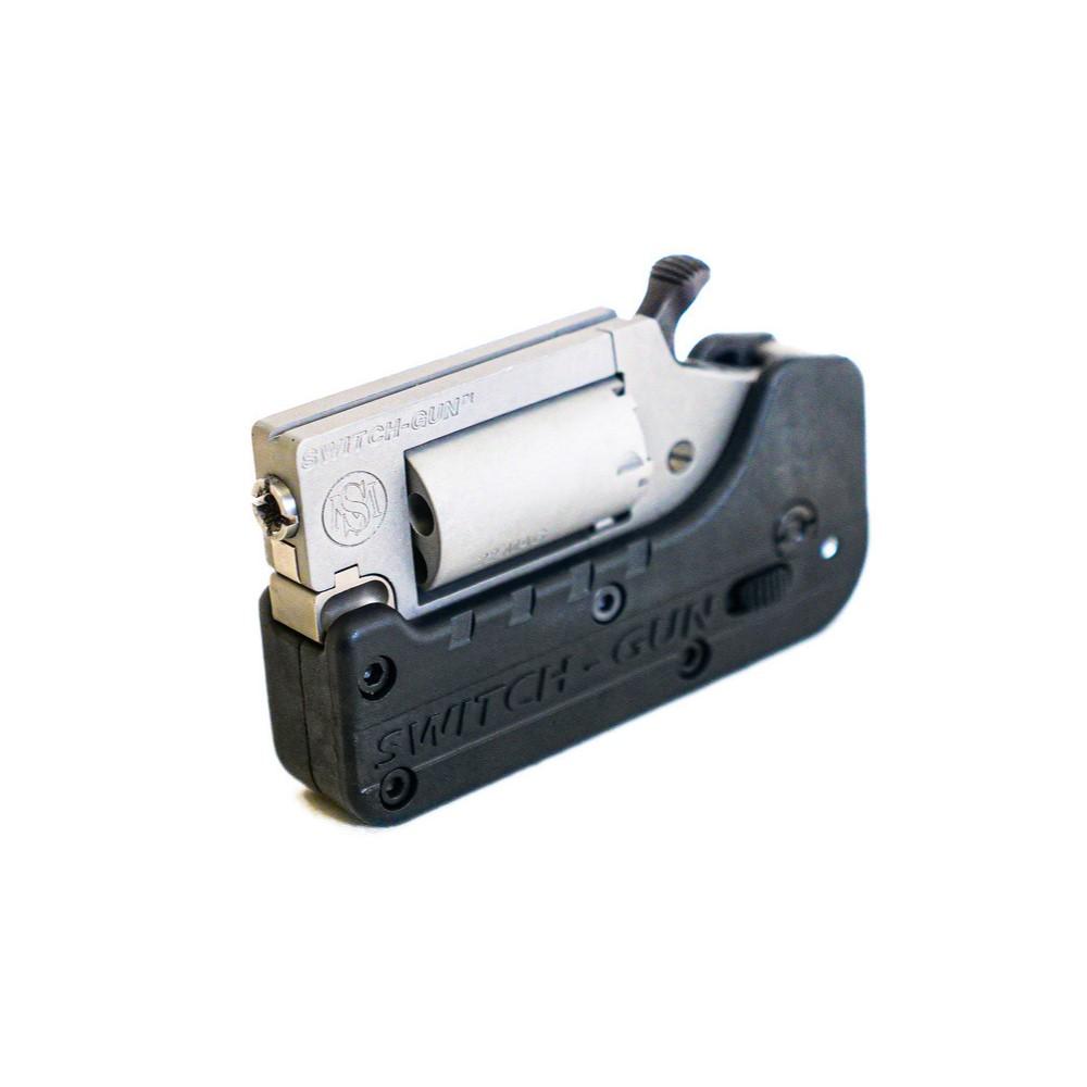 Standard Mfg Switch Gun Handgun Combo .22 WMR & .22 LR 5rd Capacity .75" Barrel Silver with Black Grip