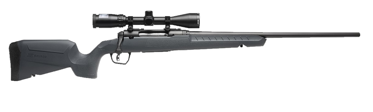 SAV AXIS2XP 350LGND GRY SCP CP 3-9X40 SCOPE INCLUDED