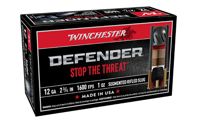 Winchester Supreme Elite PDX1 Personal Defense Shotgun Ammunition 12 ga 2-3/4" 1 oz Slug 1600 fps 10/ct