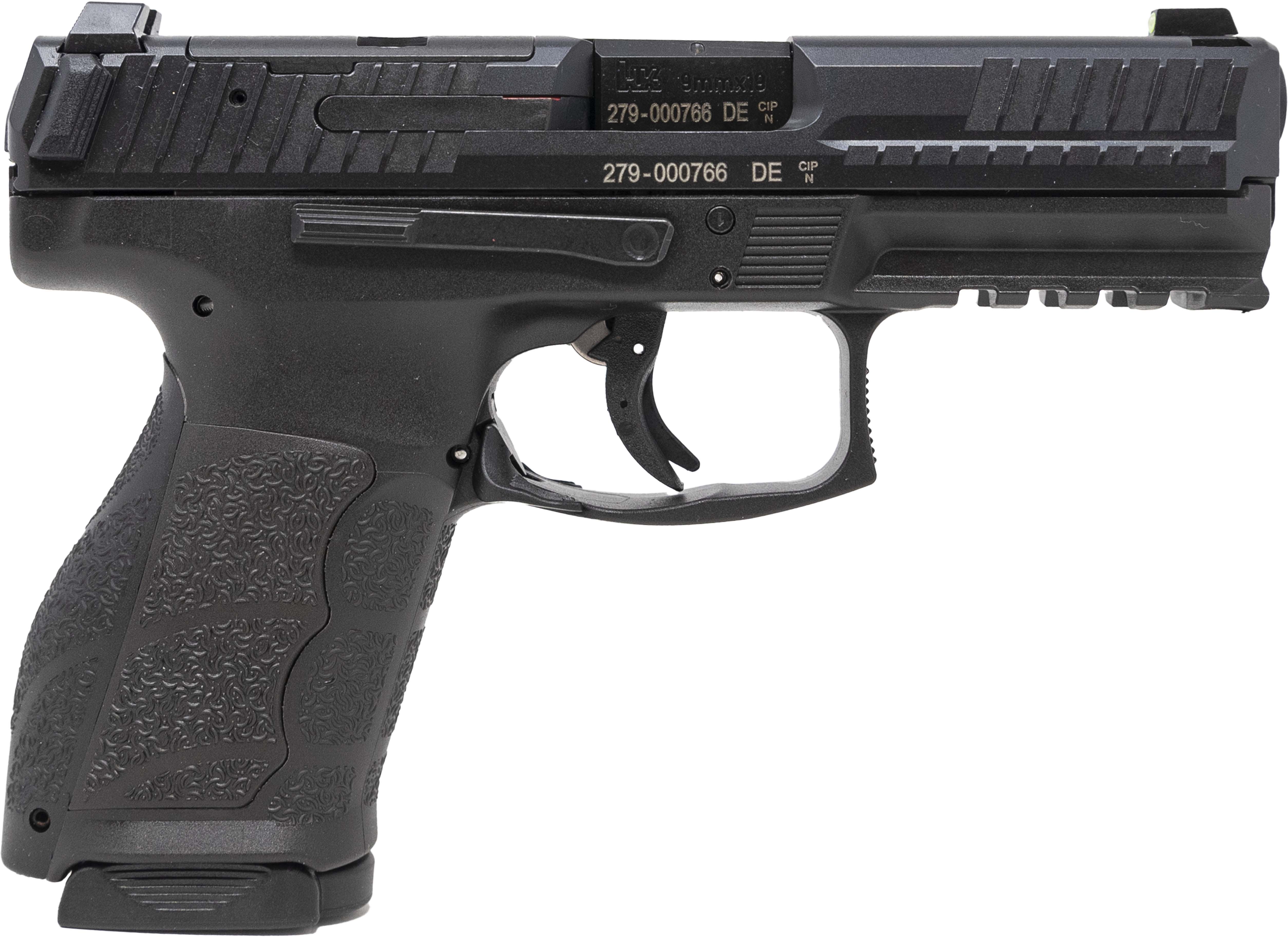 Heckler & Koch Inc. H&K VP9A1 K Handgun 9mm Luger 10rd Magazines (2) 4.09" Barrel Black Optic Ready CA Compliant
