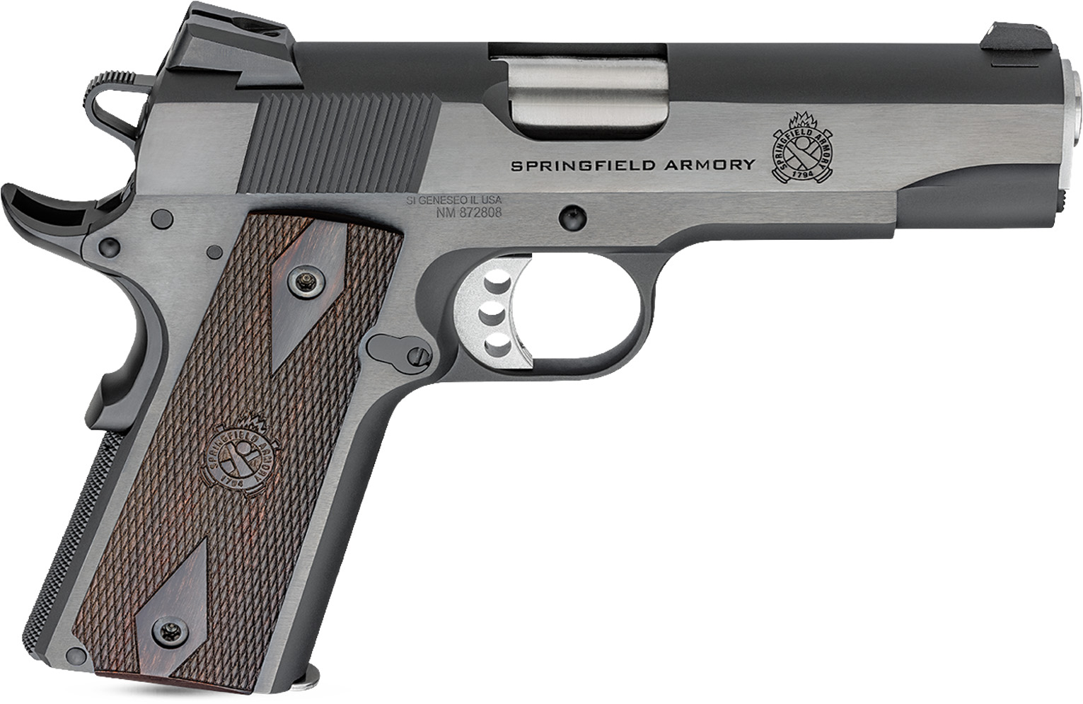 SPRINGFIELD ARMORY 1911 GARRISION 4.25" 45ACP BLUED 1-7RD