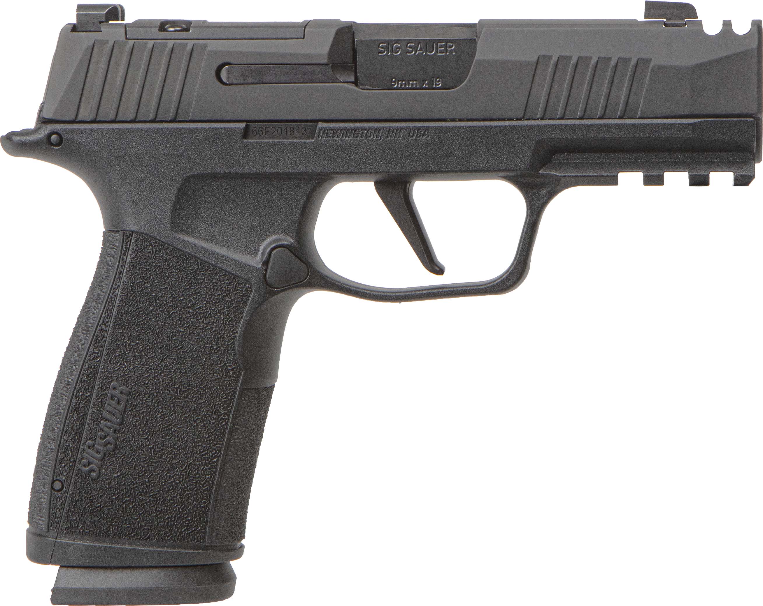 SIG P365 9MM Luger 10Rd Mag (2) 3.1" Barrel X-SERIES BLK X-RAY 3 Optic Ready Compensator
