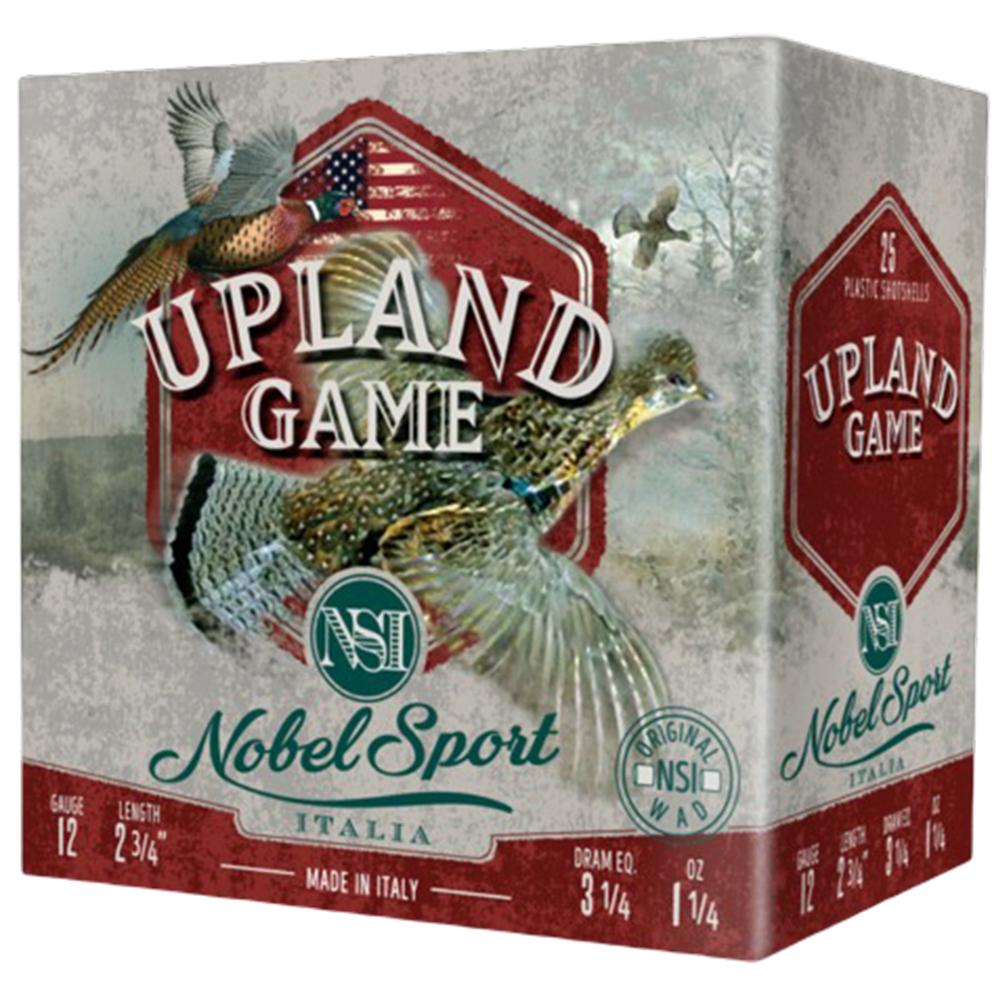 Eurosports LLC Nobel Sport Upland Game Shotshells 12 ga 2-3/4" 1-1/4 oz 1220 fps #6 25/ct