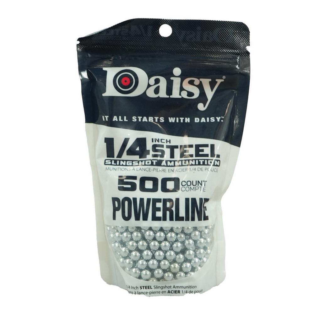 Daisy Slingshot Ammo 1/4" 500/ct