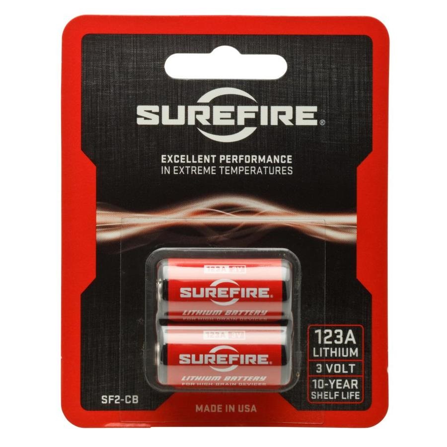 SUREFIRE SF123A BATTERIES 2PK