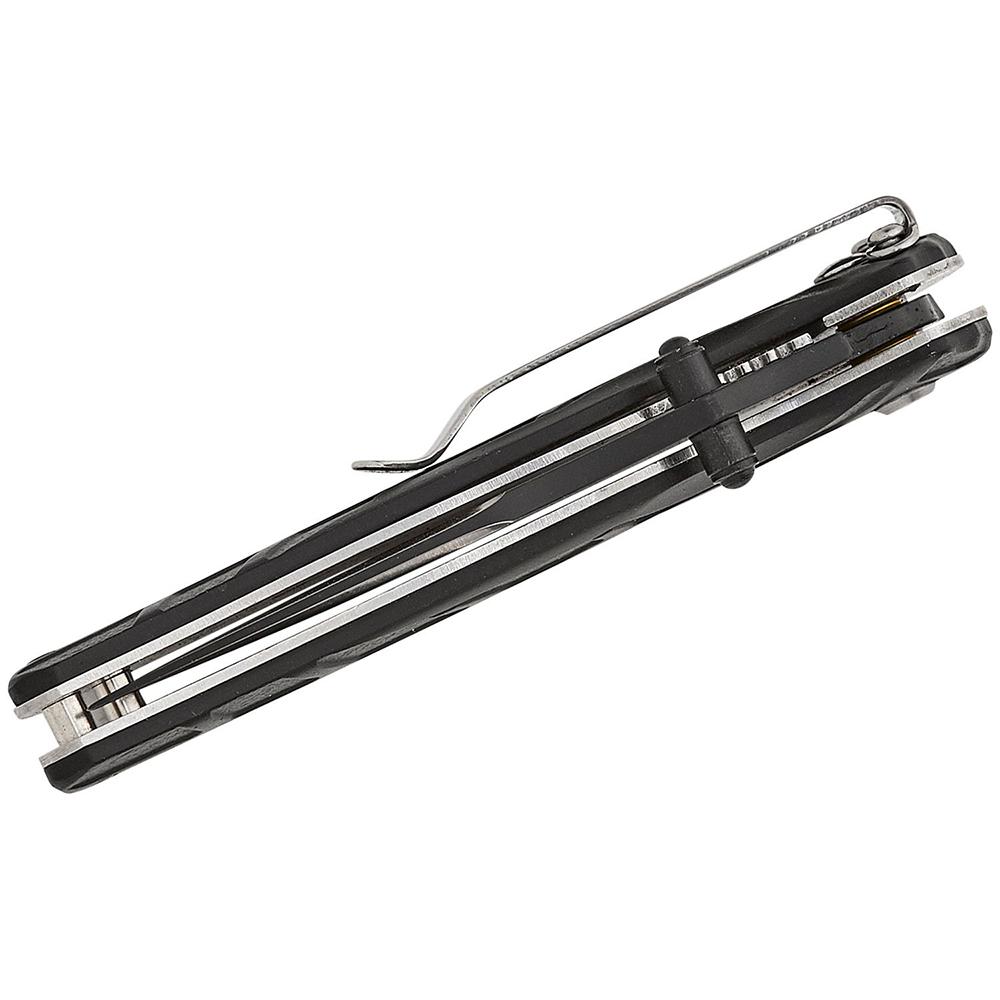Battenfeld Knives Smith & Wesson Extreme Ops Folding Knife 3" Drop Point Blade Two Tone Black Silver Box