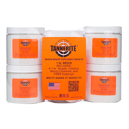 Tannerite Exploding Rifle Targets 1lb 4/pk