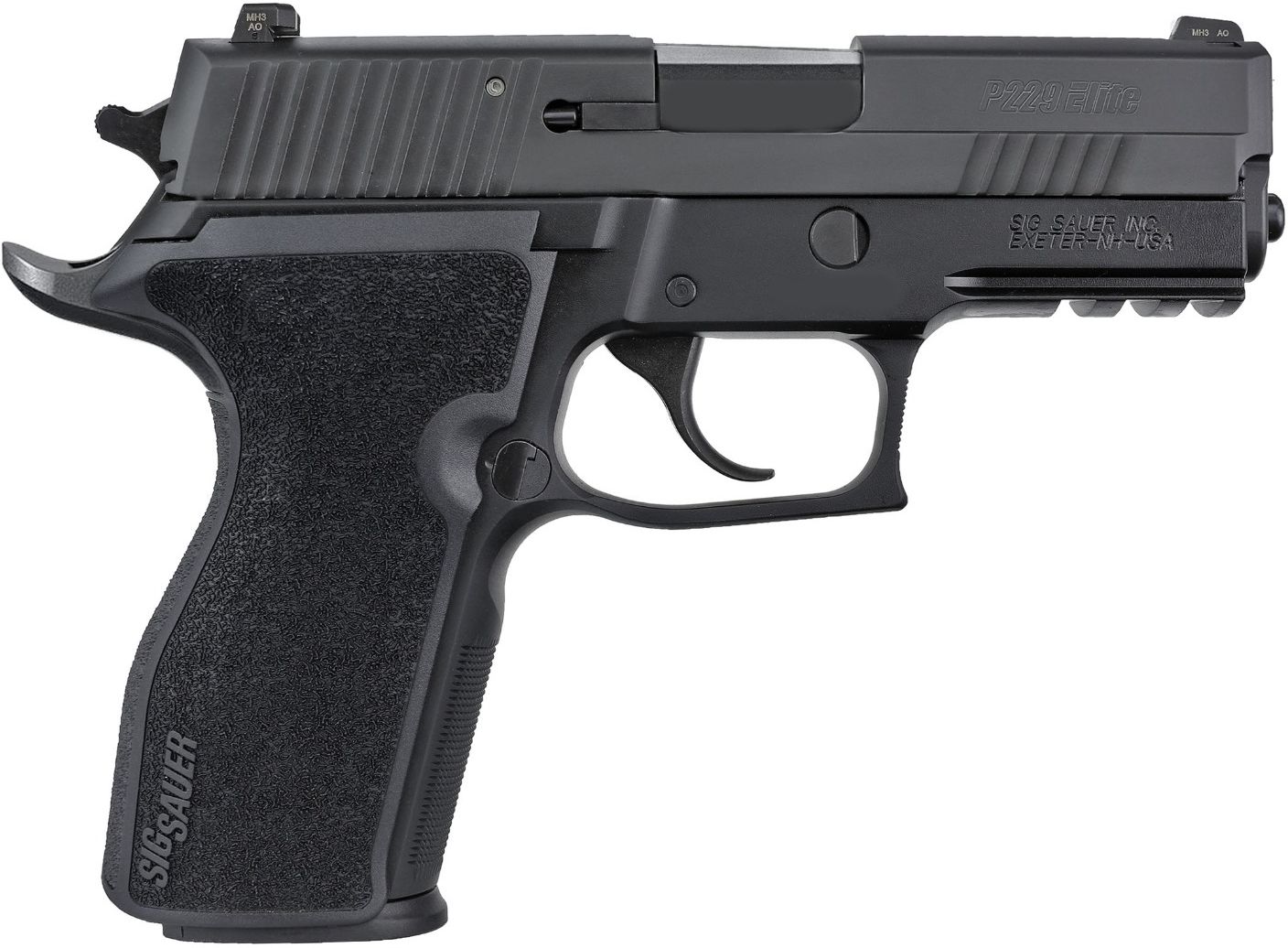 Sig Sauer P229 Enhanced Elite Handgun 9mm Luger 10rd Magazines 3.9" Barrel Night Sights Beavertail CA Compliant