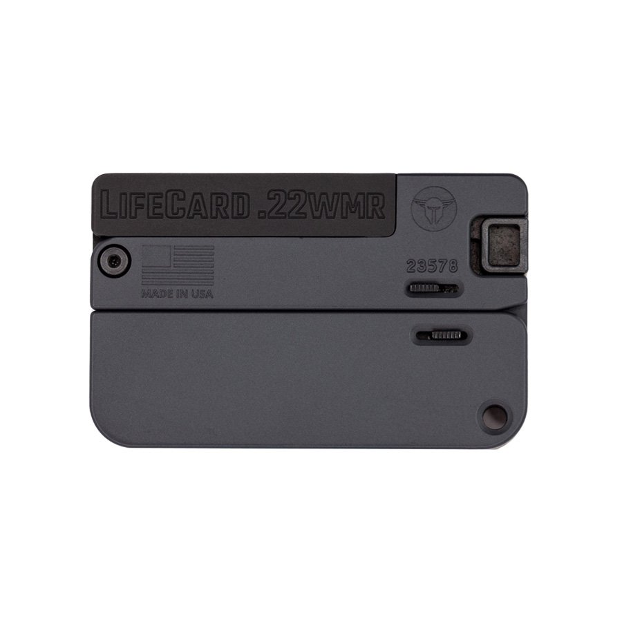 Trailblazer Firearms Trailblaer Firearms LifeCard .22WMR Single Action Handgun Sniper Grey