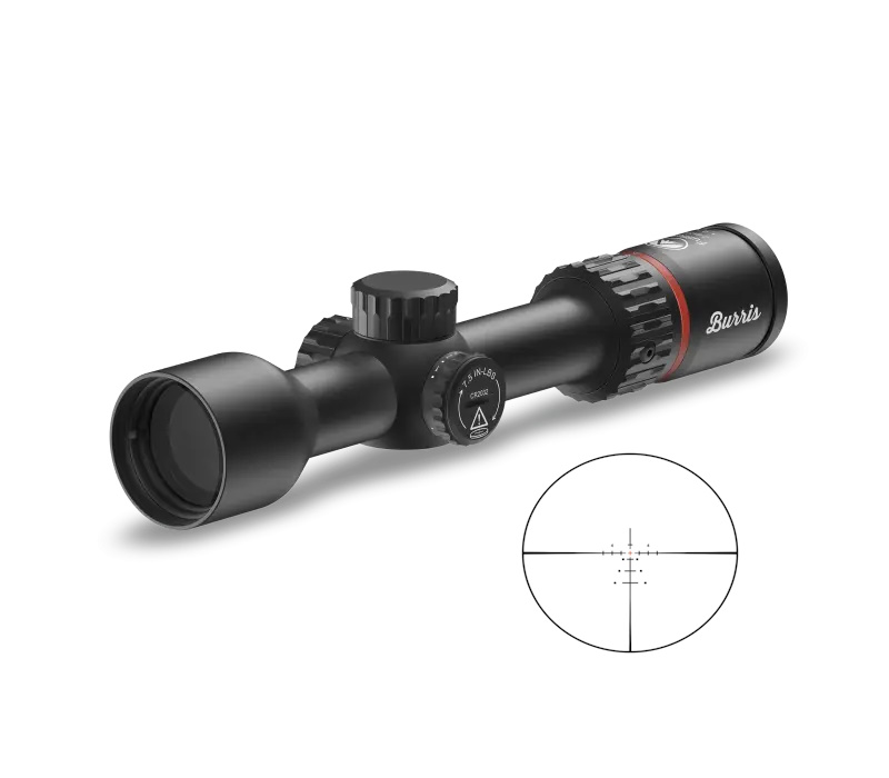 Burris Fullfield Rifle Scope 2.5-10x42mm 1" SFP Ballistic E3 Illum. Black