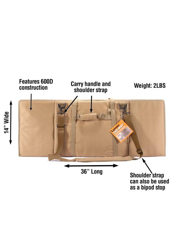 Lyman Tac-Mat Long Range Shooting Mat - Flat Dark Earth (FDE)