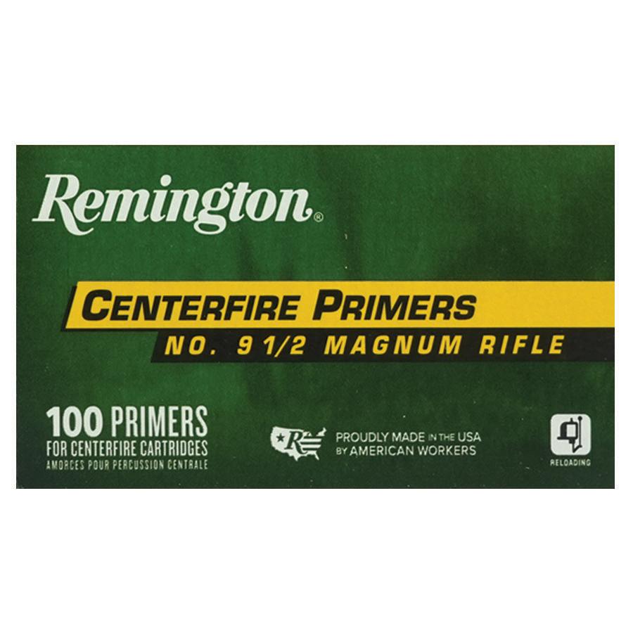 Remington Centerfire Large Rifle Primers- 9-1/2 Magnum Rifle