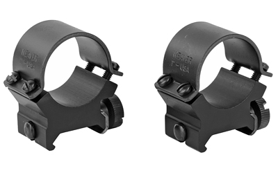 Weaver Sure Grip Detachable Aluminum Scope Rings (4-Screws) 1" High Matte