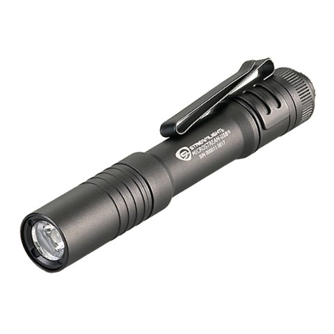Streamlight MicroStream USB Ultra-Compact Flashlight with 5-inch USB Cord and Lanyard - Black