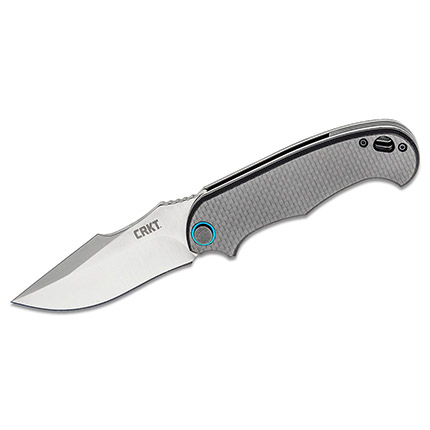CRKT P.S.D. (Particle. Separation. Device.) Folding Knife Assisted Opening 3 5/8" Blade Carbon Fiber
