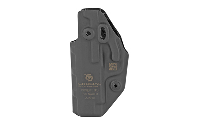 BP Tactical DBA Crucial Holster Crucial Concealment Covert IWB Holster for Sig Sauer P365 XL Black Ambi