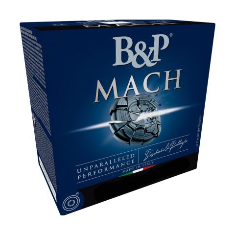 Baschiere & Pellagri USA Inc. B&P Mach LV Professional Handicap Shotshells 12ga 2-3/4" 1-1/8 oz 1250 fps #7.5 25/ct