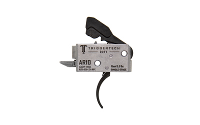 TriggerTech AR-10 Duty Trigger Single-Stage 3.5 lb Curved Black