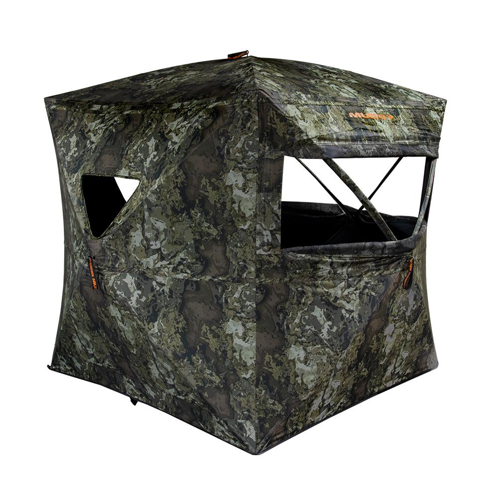 Gsm Muddy Infinity Evo MAX Ground Blind Veil Canyon Grey
