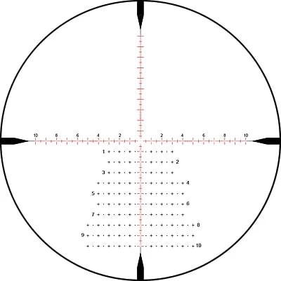 ZeroTech Trace Advanced Rifle Scope - 4-24x50 30mm FFP RMG MIL Illum Black