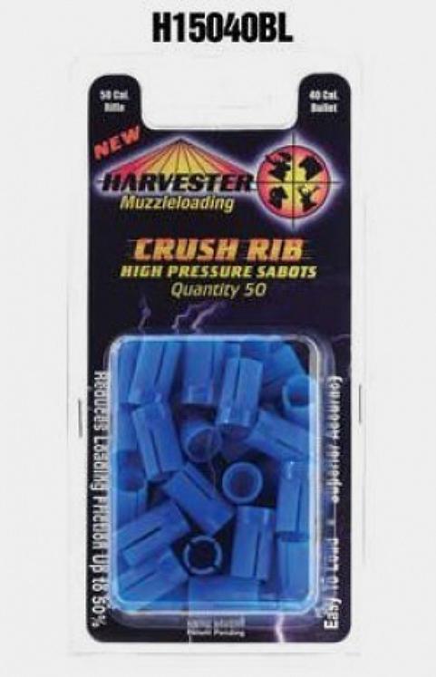 J-Ron Inc. Harvester Muzzleloading 50 Cal. Crush Rib Sabots Fit .40 Cal Bullets 50/pk