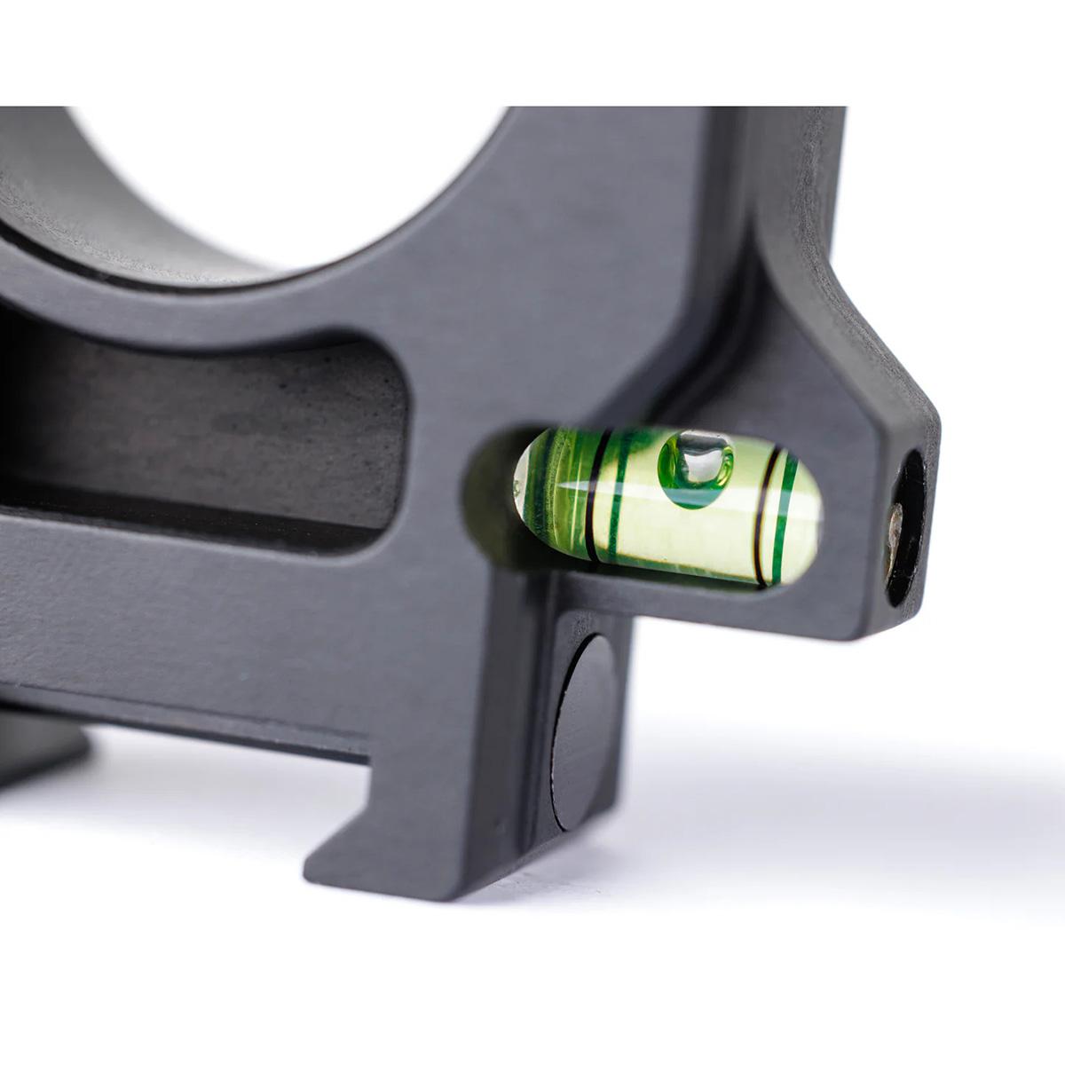 RPM Precision 34mm Medium (1.00'') Scope Rings with Co-Linear Bubble Level