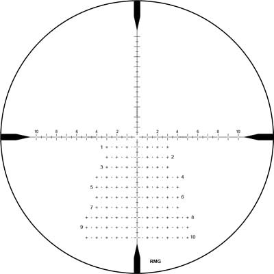 ZeroTech Vengeance Rifle Scope 5-25x56 34mm FFP RMG Non Illum. Black