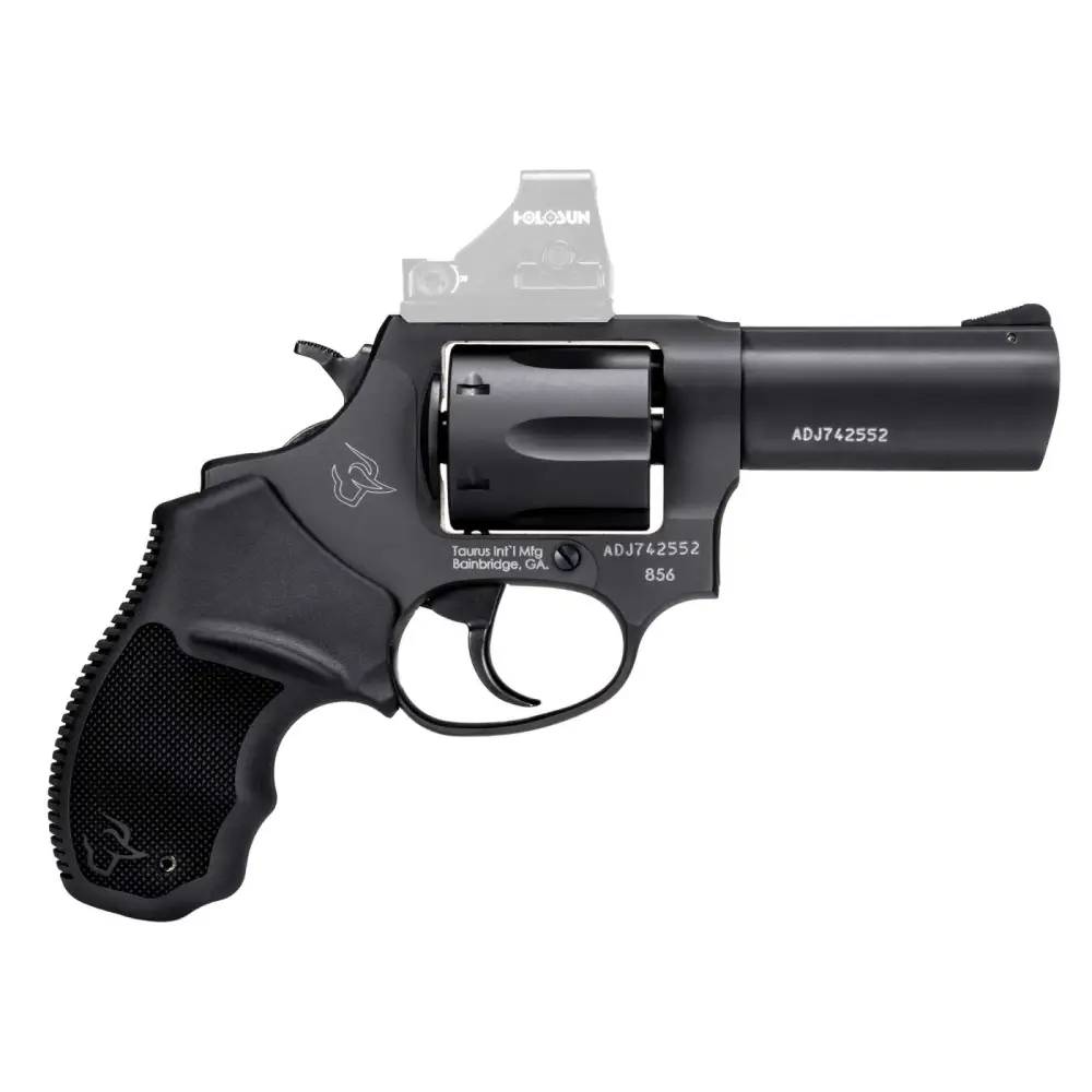 Taurus 856 Defender T.O.R.O. Handgun 38 Spl+P 6rd Capacity 3" Barrel Matte Black Optic Ready