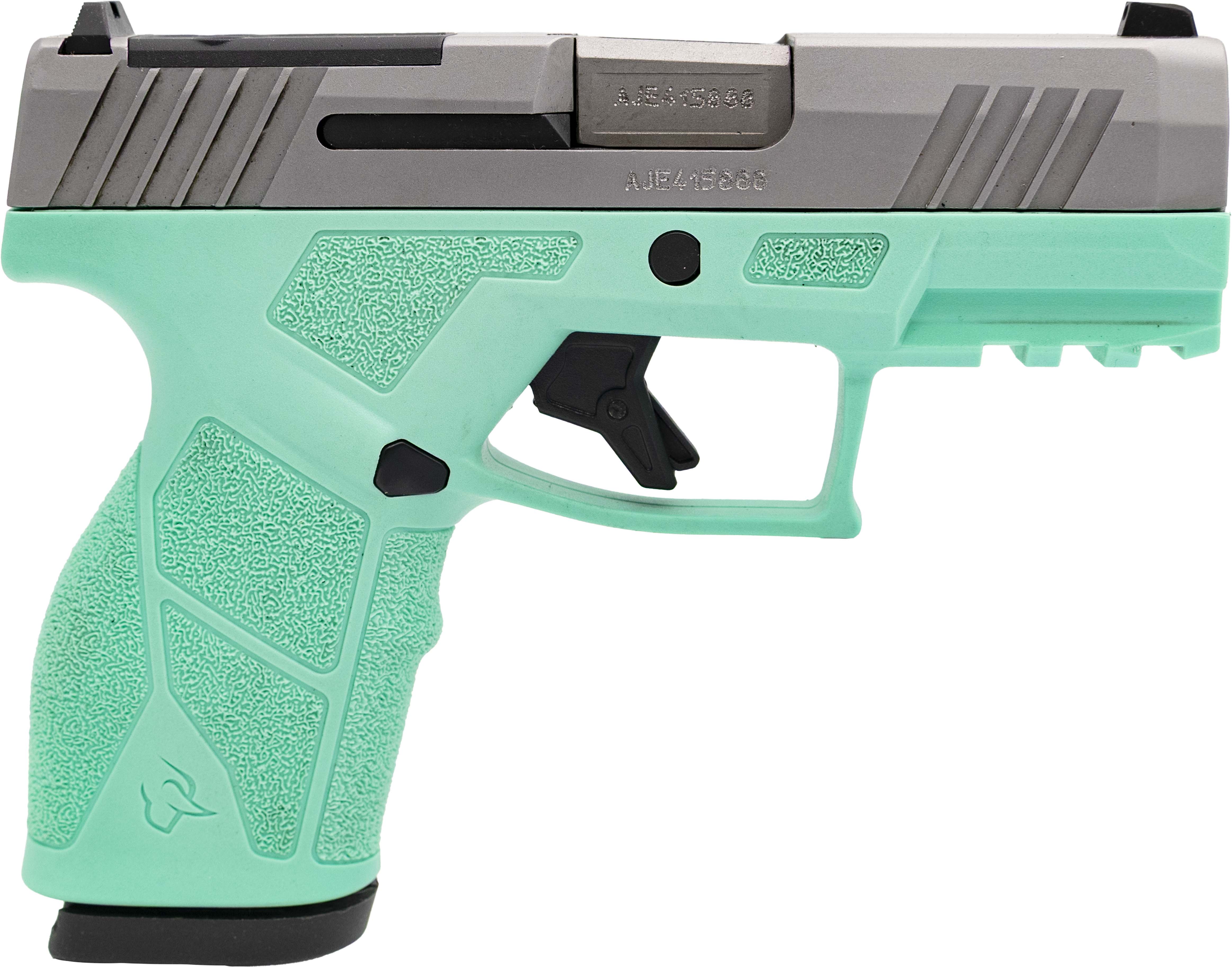 Taurus GX2 TORO Handgun 9mm Luger 13rd Magazine(1) 3.38?? Barrel Cyan Frame/Stainless Slide