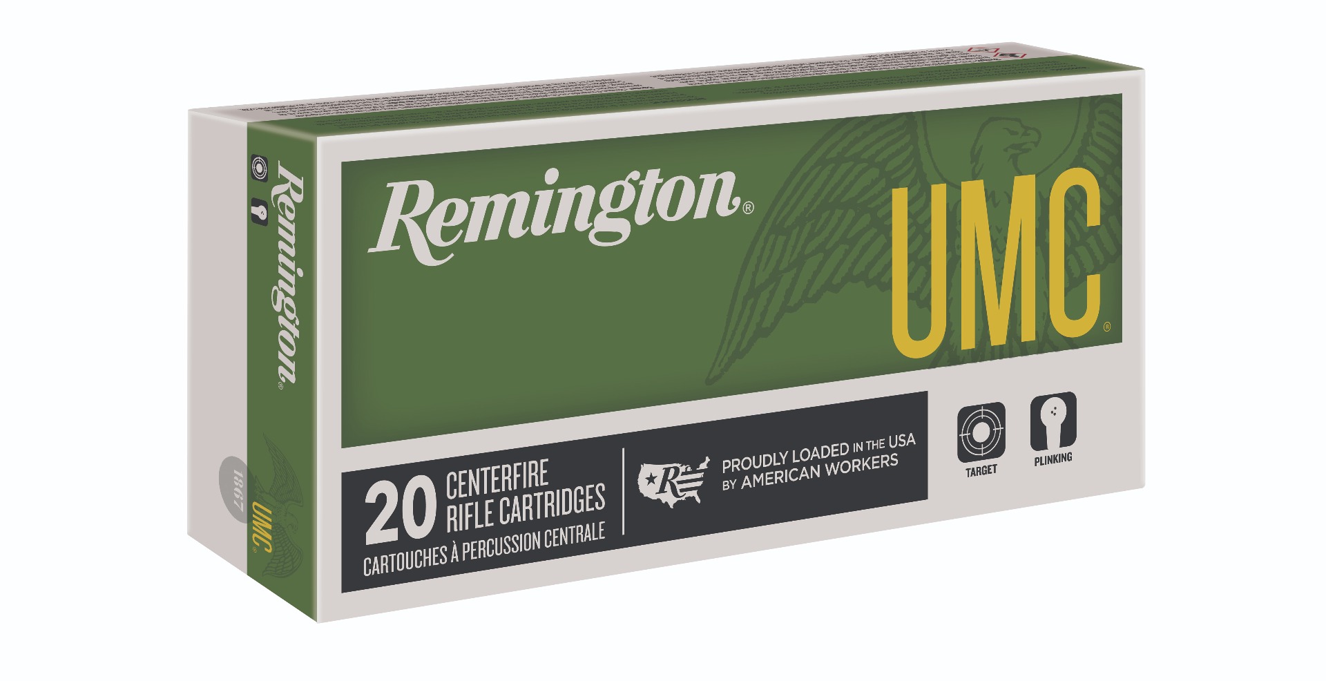Remington UMC Rifle Ammunition .303 British 174 gr FMJ 2475 fps 20/ct