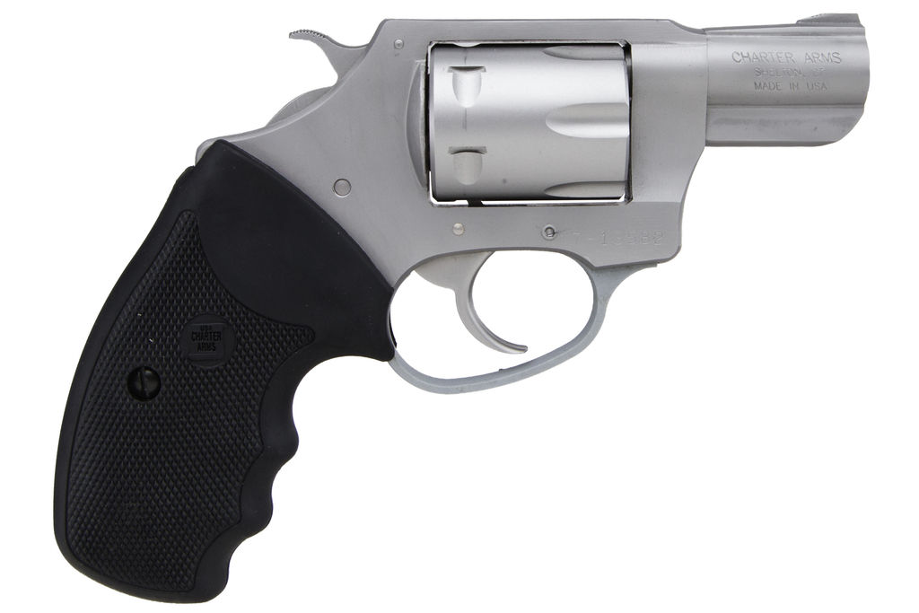 Charter Arms Pathfinder .22 LR 8rd Capacity 2" Barrel Stainless Full Grip