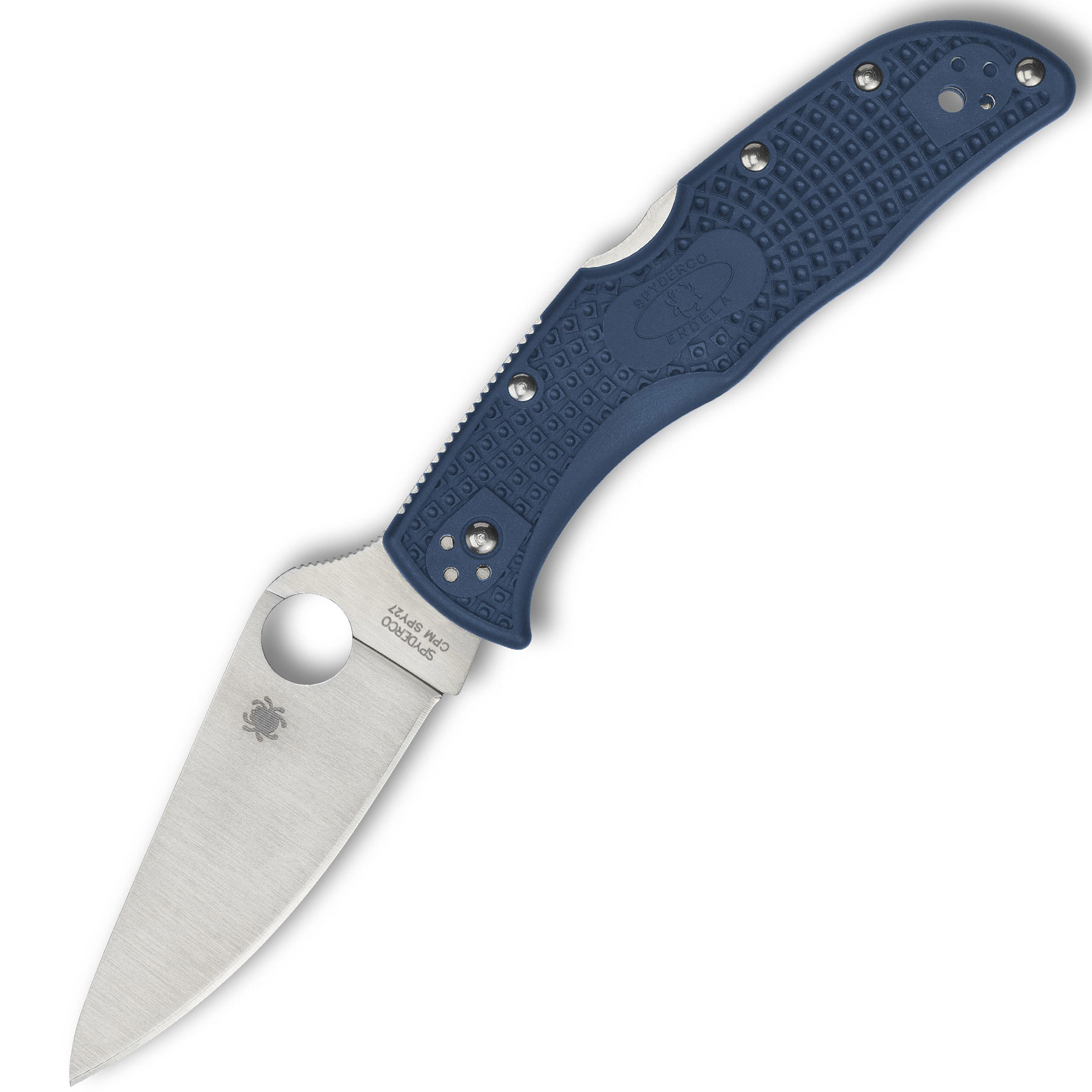 SPYDERCO ENDELA LTWT CPM 3.41" BLUE