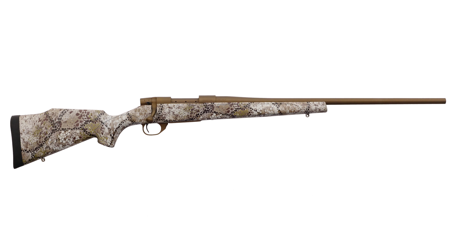 Weatherby Vanguard Badlands Rifle 350 Legend 5Rd Capacity 20" Barrel Badlands Approach Camo